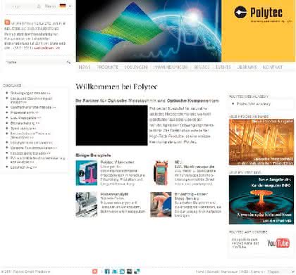 Internet-Schaufenster: Die Internet- Adresse des Monats