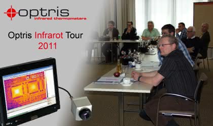 News: Optris Infrarot Tour 2011 erfolgreich gestartet