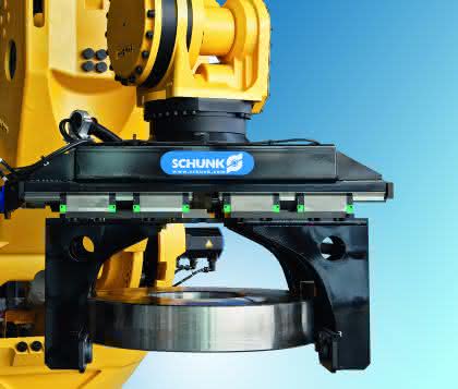 Handhabungstechnik: Schunk: Greifer für die Liga der Schwergewichte Handhabungstechnik: Schunk: Greifer für die Liga der Schwergewichte