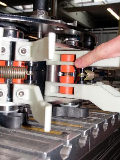 Polymerlager: Sonderlösung  erhöht Standzeiten