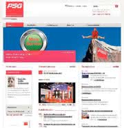 Neue Website: PSG mit mehr Infos  im Netz