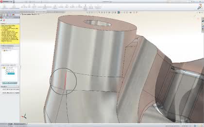 Software: SolidWorks 2011: Am Anfang war die Feature-Erkennung Software: SolidWorks 2011: Am Anfang war die Feature-Erkennung