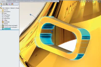 Software: SolidWorks 2011: Am Anfang war die Feature-Erkennung Software: SolidWorks 2011: Am Anfang war die Feature-Erkennung