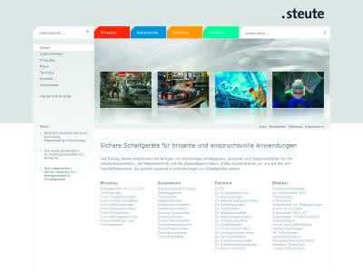 Wirtschaft + Unternehmen: Steute: neue Geschäftsfelder und neuer Internet-Auftritt Wirtschaft + Unternehmen: Steute: neue Geschäftsfelder und neuer Internet-Auftritt