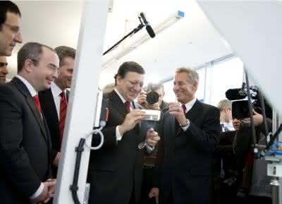 Wirtschaft + Unternehmen: Festo: Besuch von EU-Kommissionspräsident Barroso