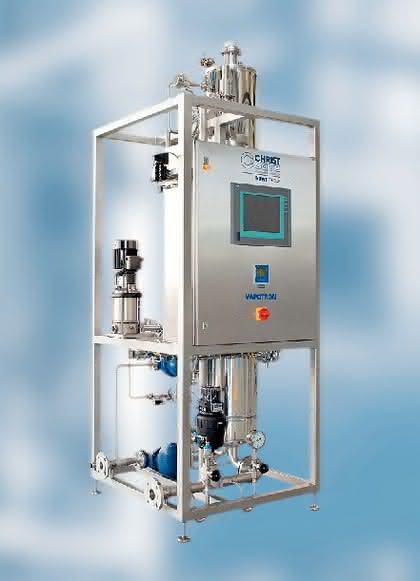 Reinstdampferzeuger Vapotron: Reinstdampferzeuger mit Entgasung