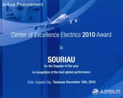 Wirtschaft + Unternehmen: Souriau: gewinnt zum vierten Mal den Airbus´s best Supplier Award