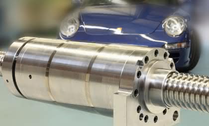 Lineartechnik: Gereckte Spindel