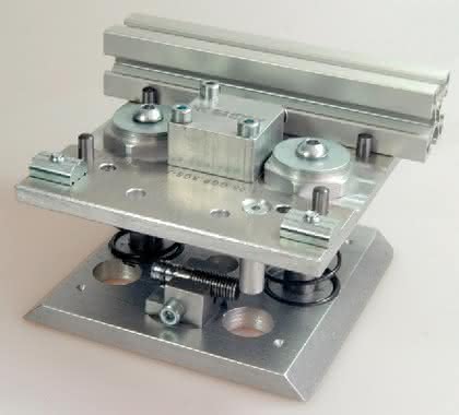 Handhabungstechnik: Gefederte Platte