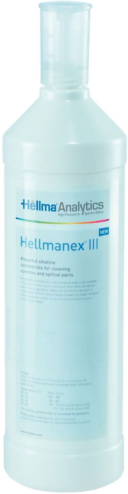 Küvetten-Spezialreiniger Hellmanex III: Mit verbesserter Rezeptur