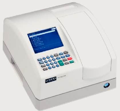 Mit langlebiger Xenon-Blitzlampe: UV/VIS-Ratiobeam-Spektralphotometer