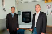 Additive Fertigung: 3D-gedrucktes Teil  im Tresorschloss denkbar