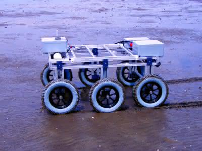 Industrieroboter: Ein mobiler Robotertyp Industrieroboter: Ein mobiler Robotertyp