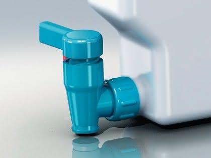 Ablasshahn Compact: Der platzsparende Ablasshahn