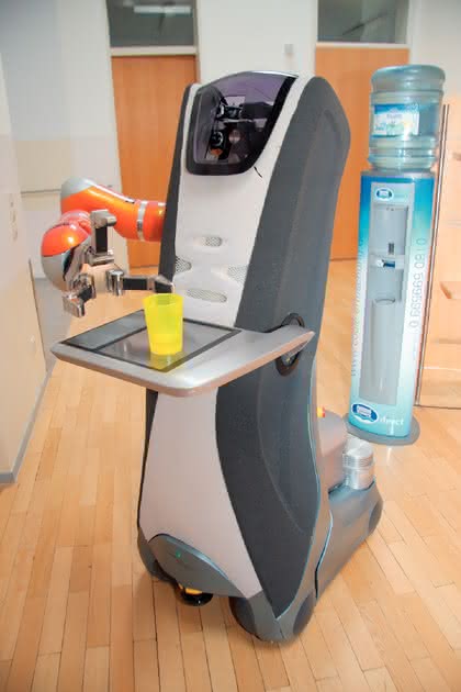 MRK + Cobots: Robbie, ich habe Durst!