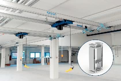 Handhabungstechnik: Kran aus Baukasten Handhabungstechnik: Kran aus Baukasten