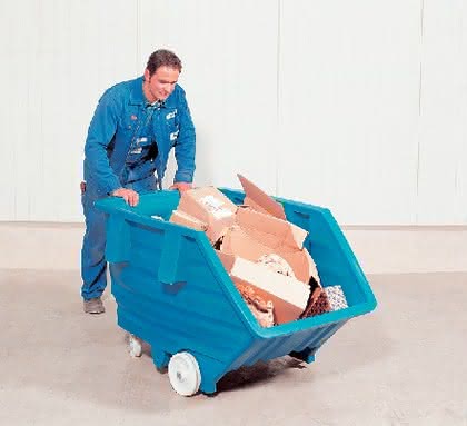 Kippbehälter/Kippwaagen: Flexible Kippbehälter