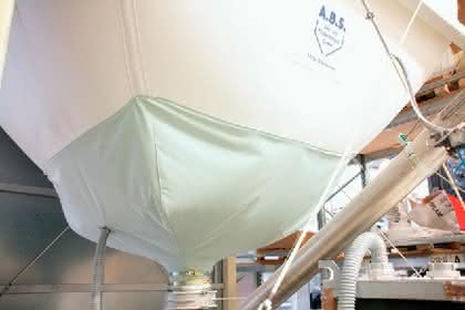 Fördertechnik: Schütten mit Luft