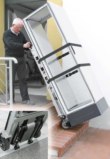 Fördertechnik: Schaltschranktransport: Der Steiger kommt …