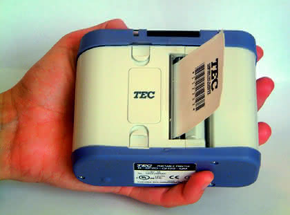Antriebstechnik: Eine Hand voll Thermodrucker Antriebstechnik: Eine Hand voll Thermodrucker