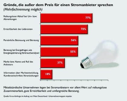 Dienstleistungen: Welche Farbe hat der Strom? Dienstleistungen: Welche Farbe hat der Strom?