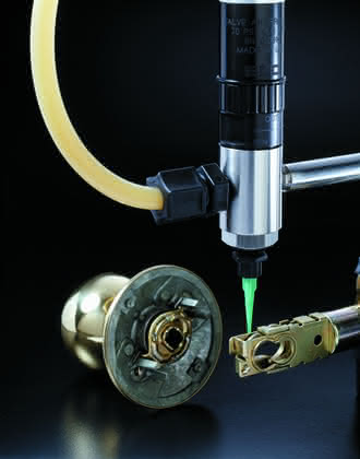 Hydraulik + Pneumatik: Dosieren ohne Nachlaufen Hydraulik + Pneumatik: Dosieren ohne Nachlaufen
