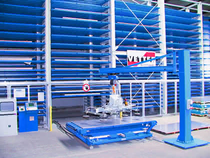 Zerspanen: Inhouse-Logistik für Formatbleche Zerspanen: Inhouse-Logistik für Formatbleche
