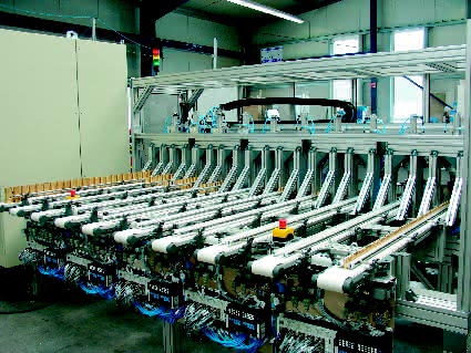 Fördertechnik: Gravierendes  aus dem Baukasten