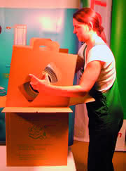 Additive Fertigung: Entlastung durch Mehrzweck-Verpackung Additive Fertigung: Entlastung durch Mehrzweck-Verpackung