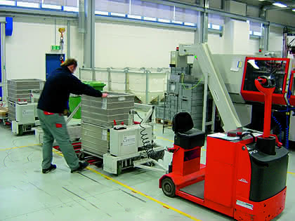 Fördertechnik: Transportwagen für viele Formate Fördertechnik: Transportwagen für viele Formate