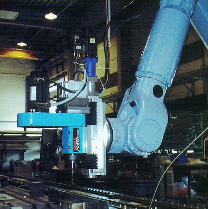 MRK + Cobots: Spindeln mit Bringedienst