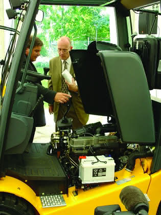 Fördertechnik: Gelb setzt auf grün