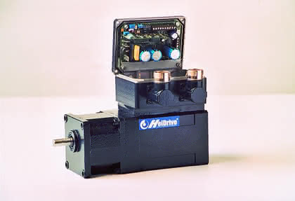 Antriebstechnik: Antrieb und Elektronik in einem Antriebstechnik: Antrieb und Elektronik in einem