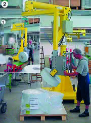 Handhabungstechnik: Schwere Folienrollen