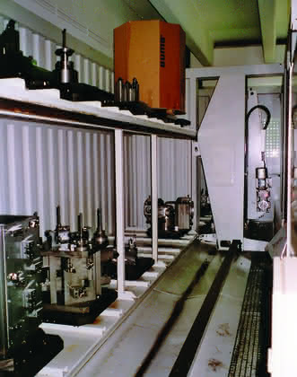 Handhabungstechnik: Arbeitsplatz Container