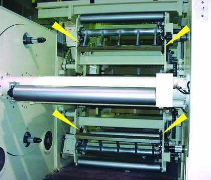 Lineartechnik: Reibungsloser Rollentausch Lineartechnik: Reibungsloser Rollentausch