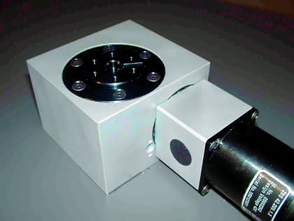 Handhabungstechnik: Kompaktes Rotationsmodul Handhabungstechnik: Kompaktes Rotationsmodul