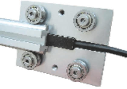 Lineartechnik: Linearführung mit Messsystem Lineartechnik: Linearführung mit Messsystem