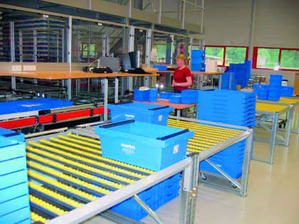Fördertechnik: Behälter statt Einwegverpackungen