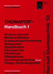 Buch: Die Produktgruppe THOMAPOR<sup>â</sup>... Buch: Die Produktgruppe THOMAPOR<sup>â</sup>...