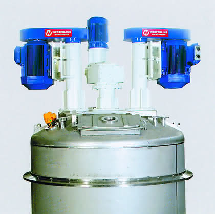 Labortechnik: Dissolver aus Schwedenstahl Labortechnik: Dissolver aus Schwedenstahl