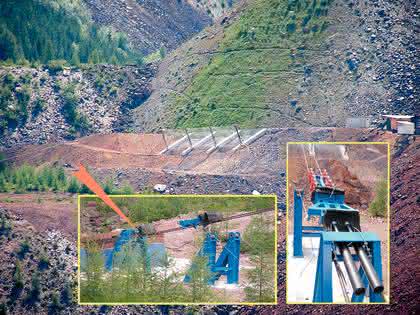Lineartechnik: Dämpfer am Berg