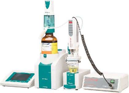 KF-Titrator 841 Titrando plus Homogenisierer: Wasserbestimmung in Tabletten