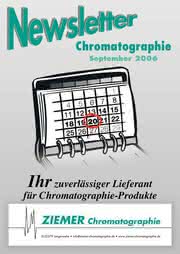 : Katalog auf CD-ROM und  Newsletter Chromatographie