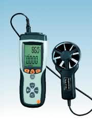 Flügelrad-Anemometer VA893: Luftströmung einfach messen