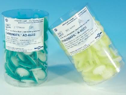 Spitzvorsatzfilter CHROMAFIL: Einmalfilter in Runddosen Spitzvorsatzfilter CHROMAFIL: Einmalfilter in Runddosen