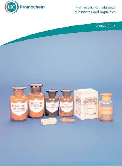 Katalog "Pahrmaceutical Reference Substances and Impurities": Brauchen Sie Referenzen? Katalog "Pahrmaceutical Reference Substances and Impurities": Brauchen Sie Referenzen?