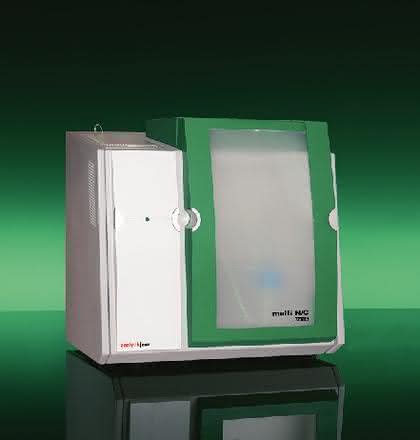 TOC-Messgerät multi N/C UV HS: TOC-Bestimmung  bei hohem Aufschlussvermögen