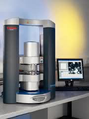 Zusatzmodul RheoScope: Rheometer plus Mikroskop