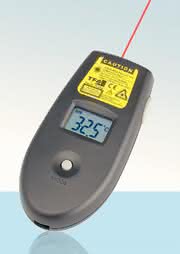 Infrarot-Handthermometer Flash III: Mit dem Laser anvisiert